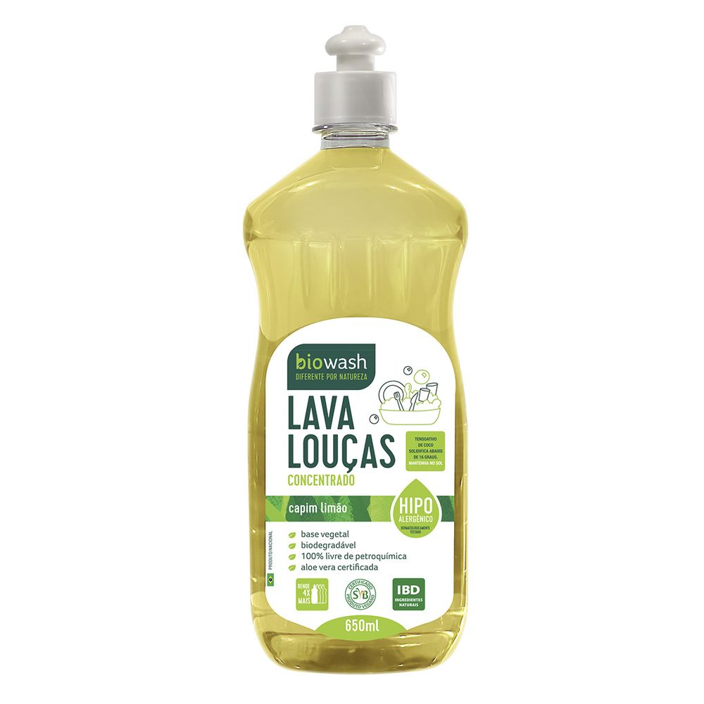 Detergente Natural Vegano Capim Limão Limppano