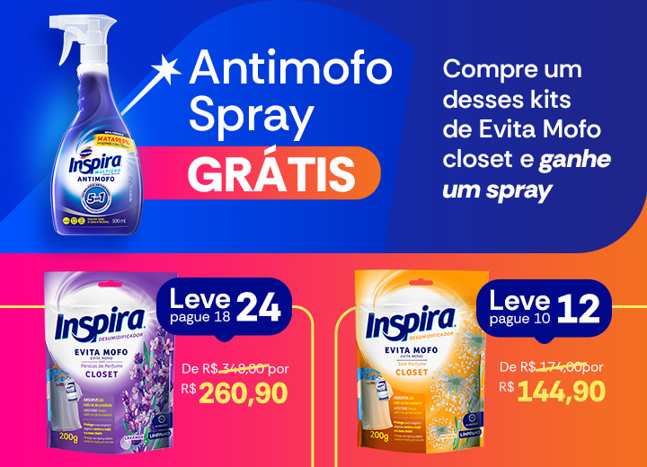 ação spray closet